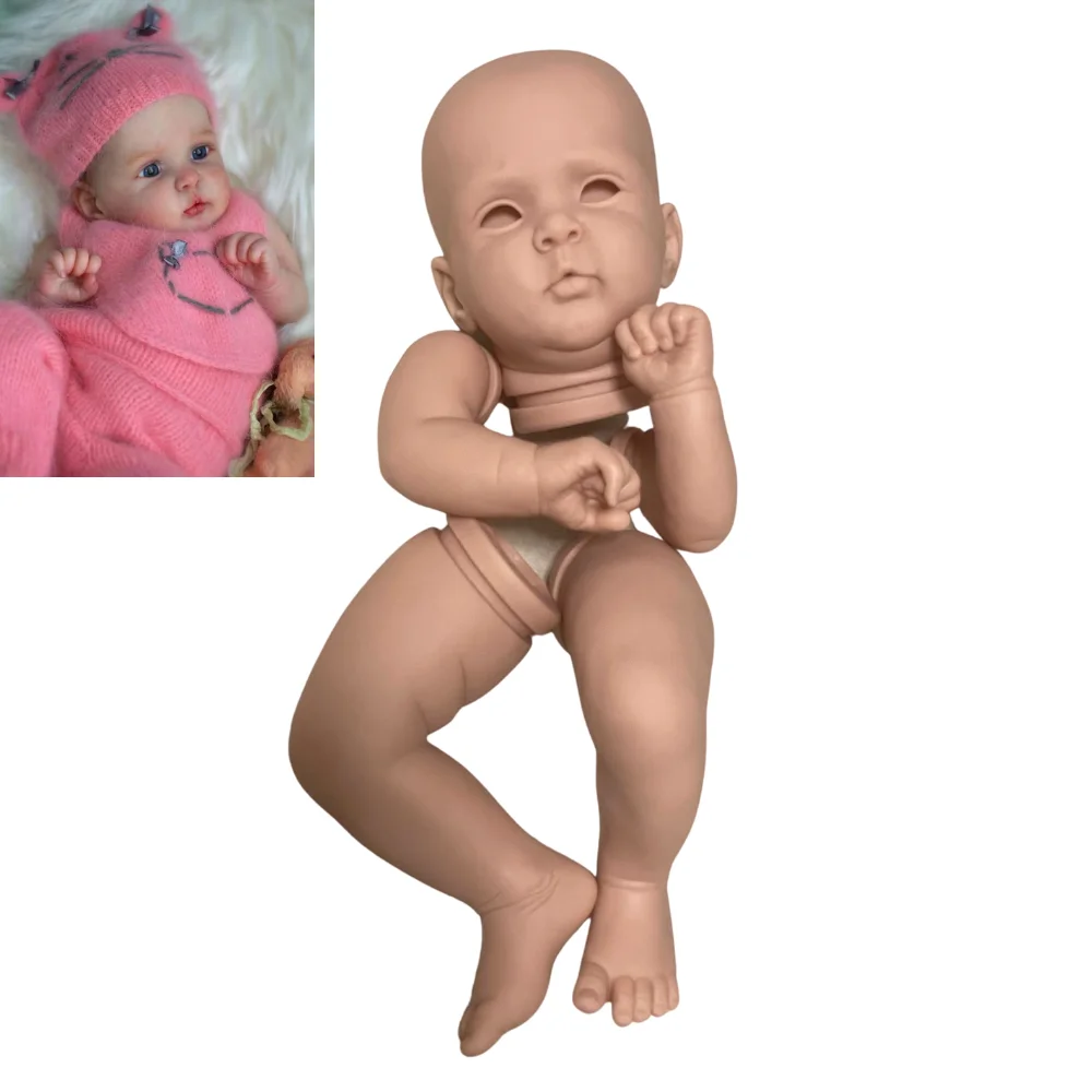 

Кукла реборн 20 дюймов, без рисунка, без рисунка, формы для младенцев, незавершенные виниловые куклы, детали для игрушек «сделай сам»