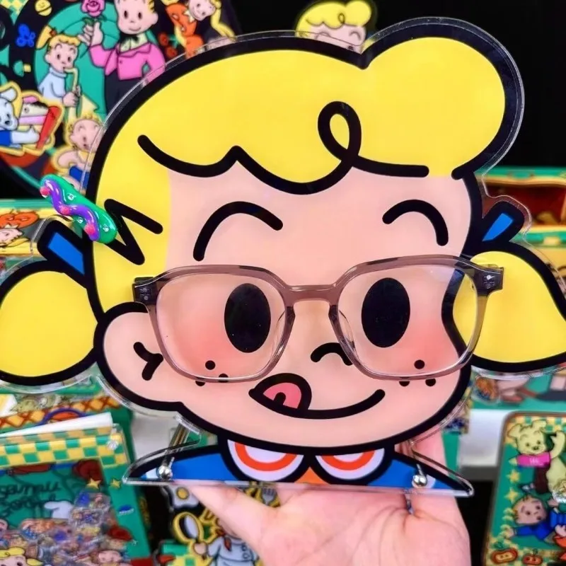 Креативный акриловый стеллаж для хранения шпилек и очков