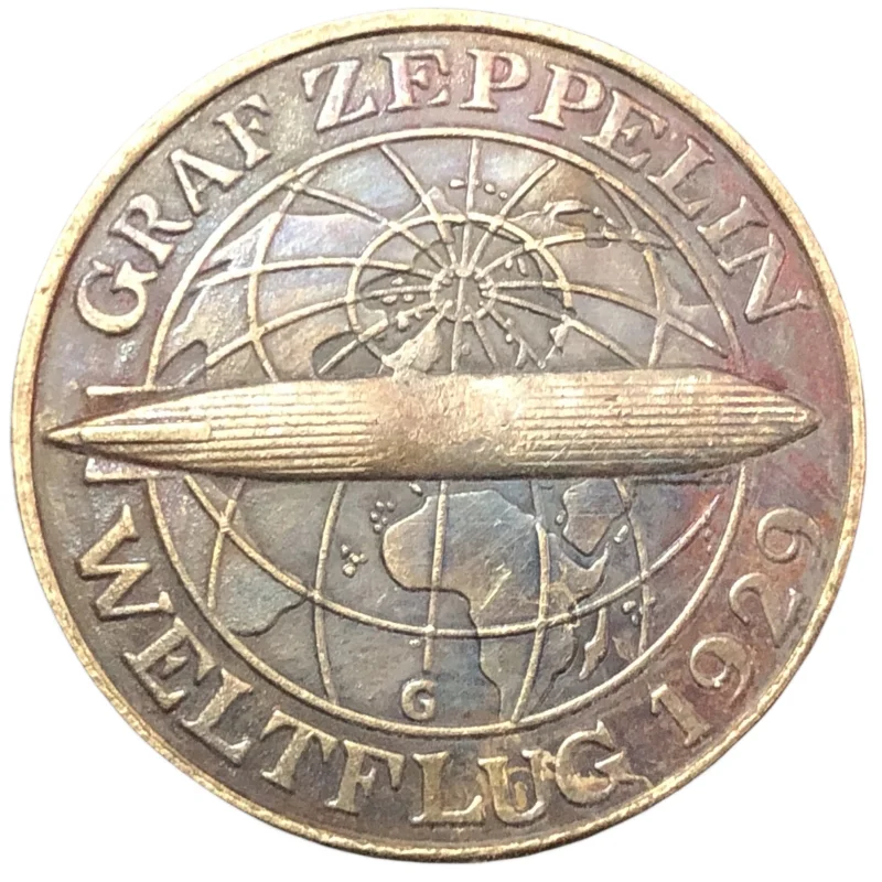 

Медная монета Граф Цеппелин 1929 года