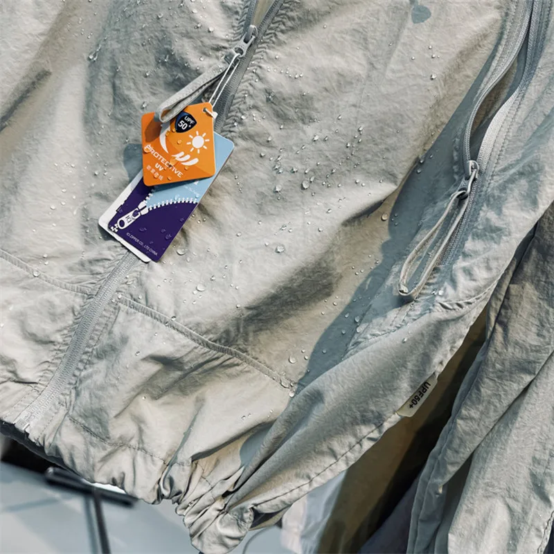 UPF50 + Японская уличная горная свободная ветрозащитная дышащая Солнцезащитная