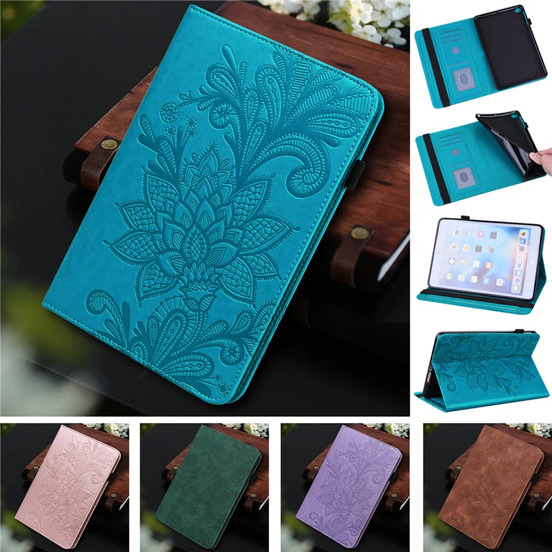 

For Xiaomi Pad 6 Pro Case 11'' Vintage Flower Embossed Wallet Cover Funda For Xiaomi Mi Pad 6 Mi Pad 6 Pro 2023 Case Coque