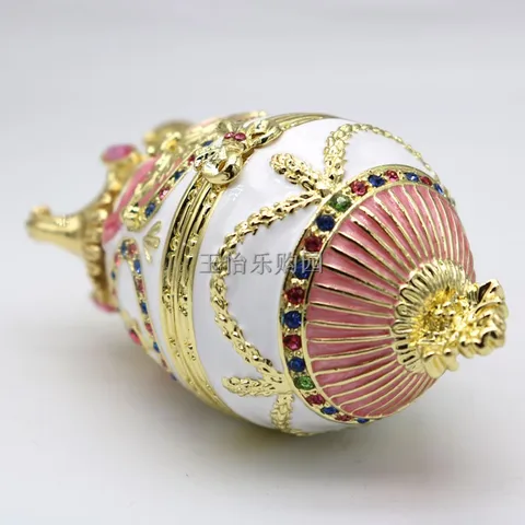 Коллекционная шкатулка Faberge из металла