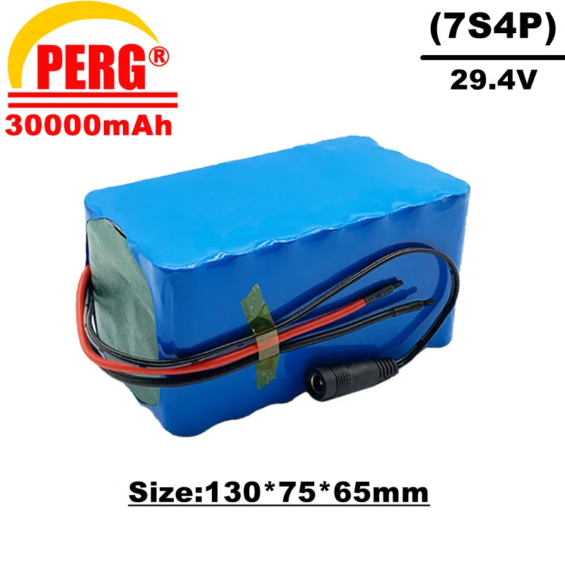 

Флейта 24 В, 7s4p 29 в 30 Ач, подходит для велосипедов, мотоциклов, электрических скутеров, Встроенный BMS 15a + зарядное устройство