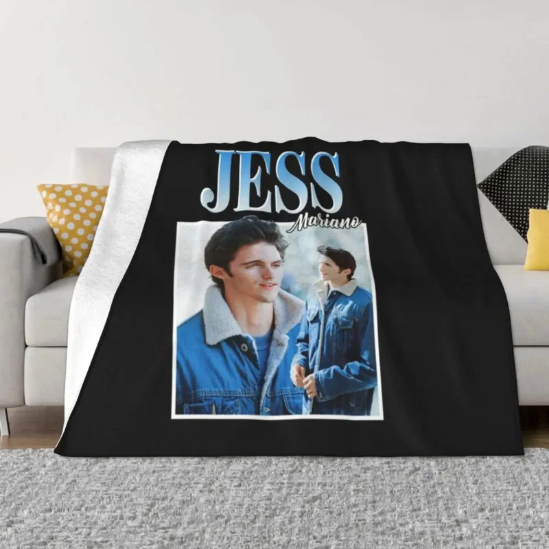 

Jess Mariano 90's Vintage Throw Blanket Baby Blanket Blanket for Winter