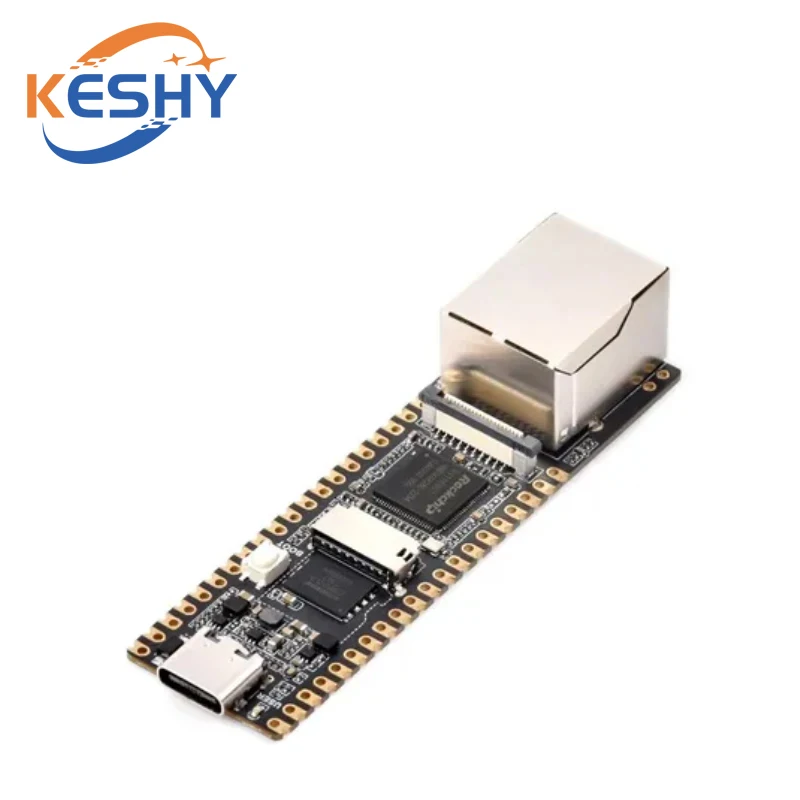 Фото Плата LuckFox Pico Linux RV1103 MINI Rockchip AI Board ARM Cortex-A7 / NPU / ISP / RISC-V лучше, чем Raspberry Pi Pico №2