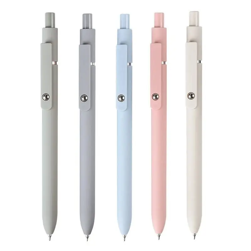 

Быстросохнущие ручки, ручки с гелевыми чернилами 0,5 мм, 5 шт., набор ручек с иглой для плавного письма, журнала, рисования