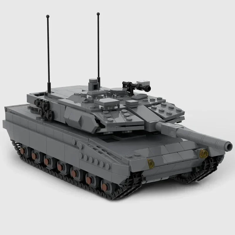 Модель военного автомобиля Moc строительные кирпичи C1 MBT Battlefield танк технология