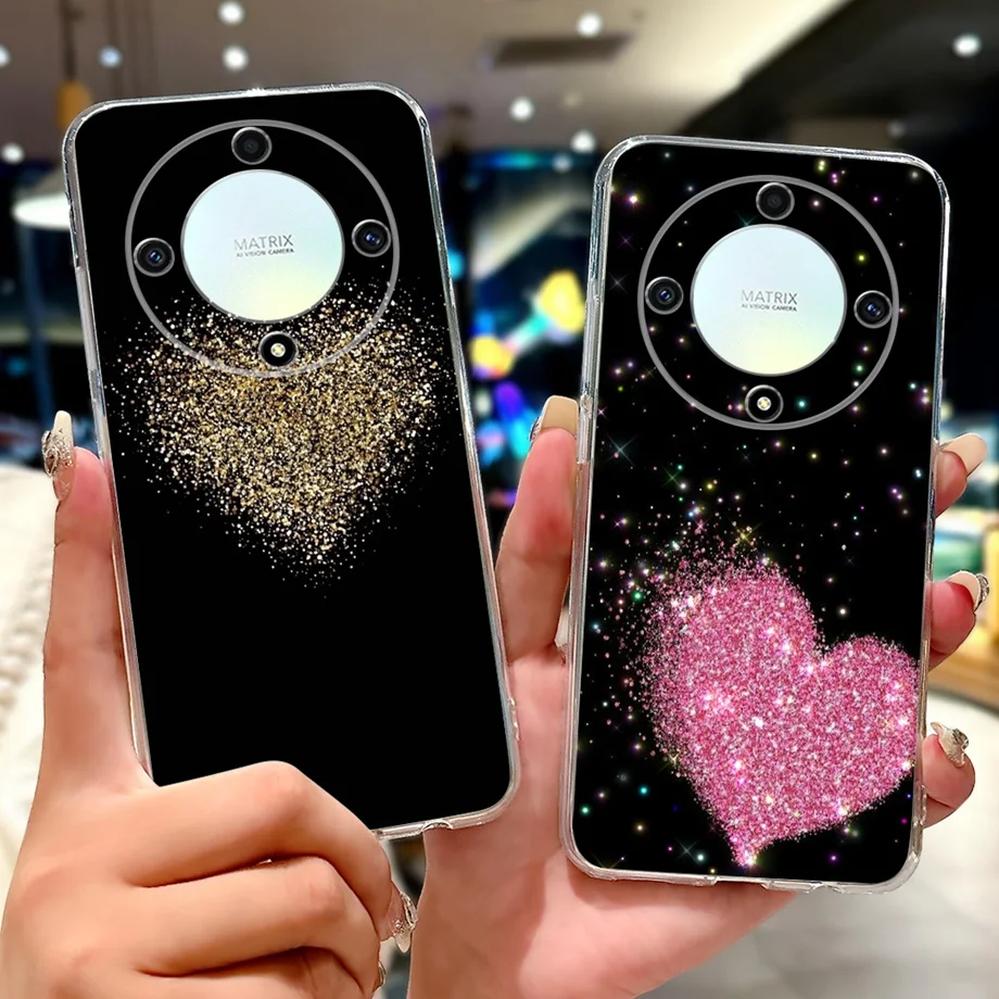 Фото Чехол для Honor Magic6 Lite ALI-NX3, популярный модный окрашенный чехол, мягкий тонкий чехол для телефона для Honor Magic5 Lite Magic 6 Lite 5G, сумки №4