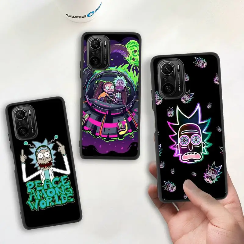 

Rick and Morty Cartoon Phone Case Silicone soft for Redmi 9A 8A Note 11 10 9 8 8T Redmi 9 K20 K30 K40 Pro Max