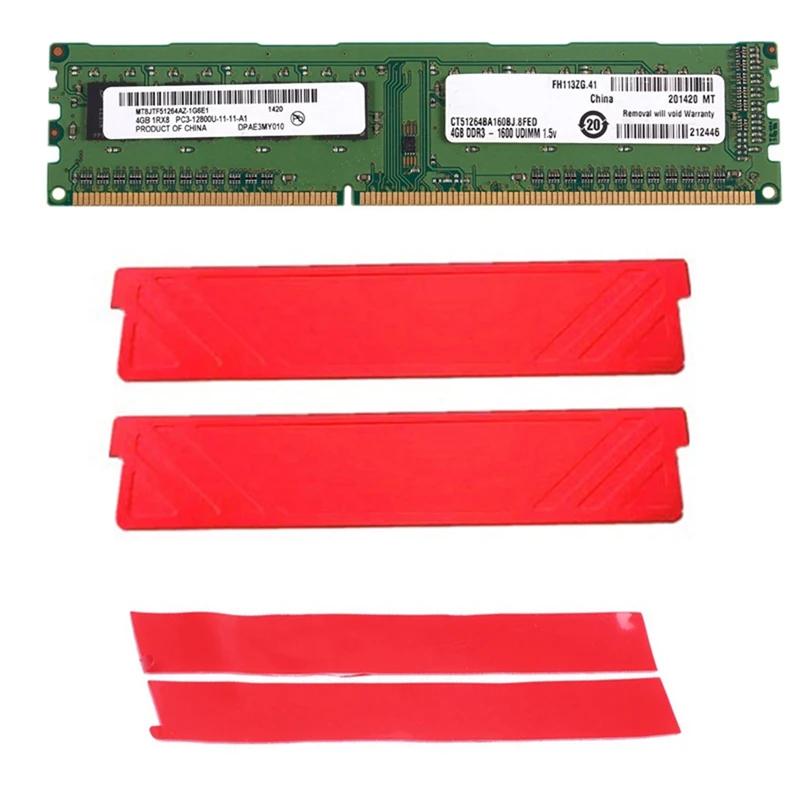 

Оперативная память 4 Гб DDR3 1600 МГц + жилет для охлаждения, память PC3 12800 1,5 в 240 контактов, память для настольного ПК
