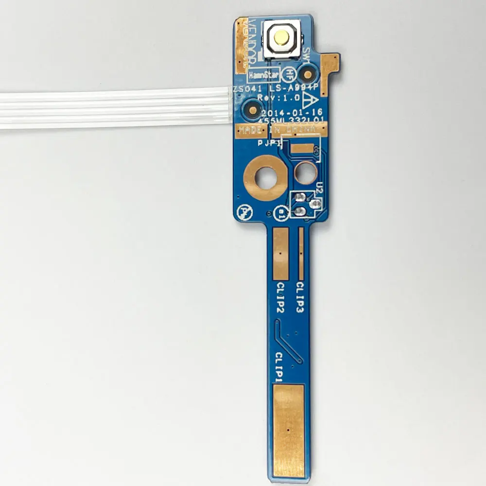 Для HP 14-R 14-G 240 G3 245 246 TPN-C116 TPN-C114 плата кнопки питания с кабелем Φ 455ML332L01 |