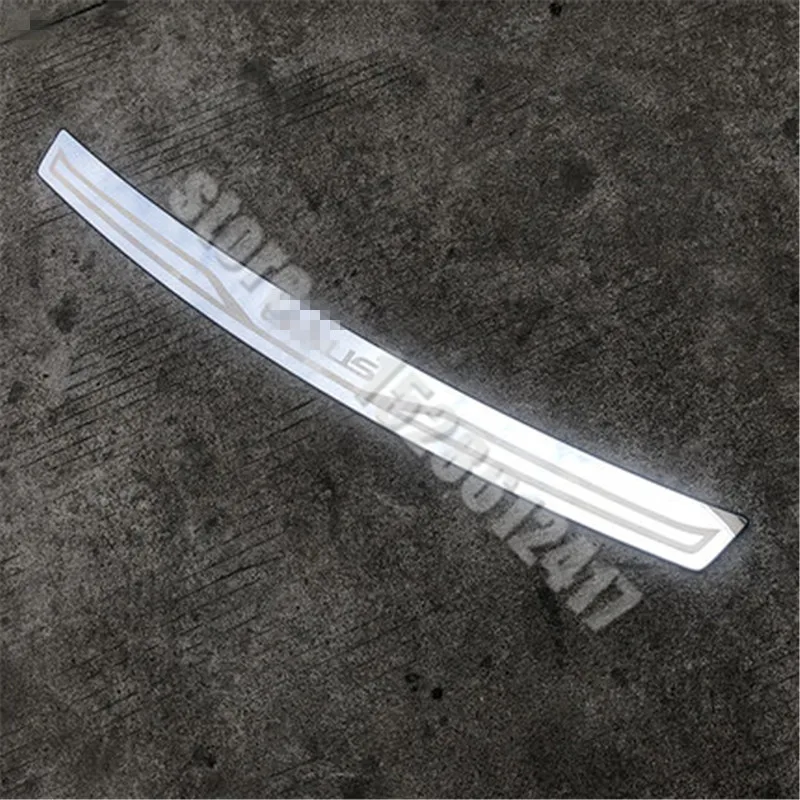 

Stainless Steel Rear Bumper Protector Sill Trunk Tread Plate Trim for Lexus RX270/RX350/old RX450H 2009-2015 Car styling