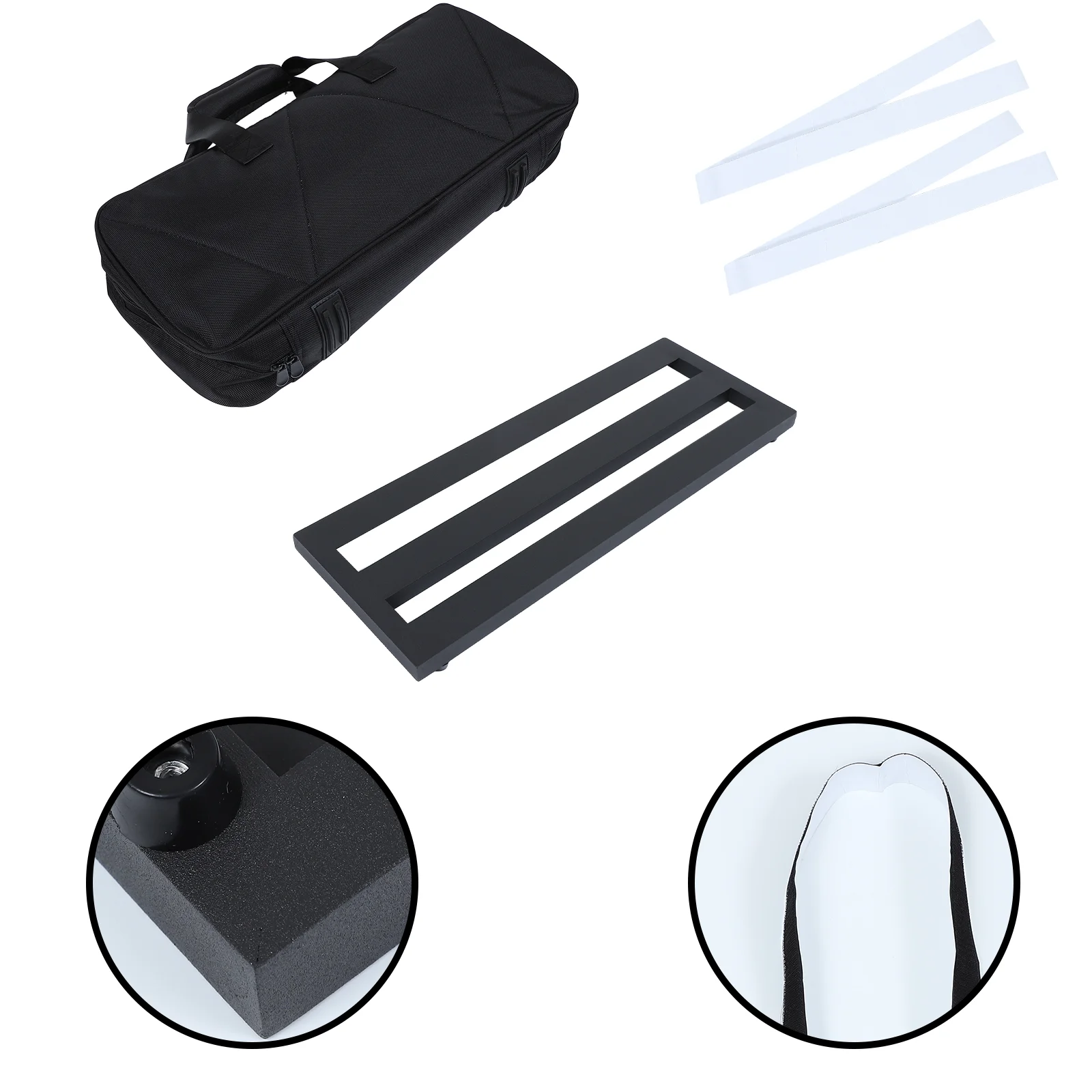 

1 Set Guitar Pedal Board Aluminum Alloy Pedalboard Guitar Effect Bracket