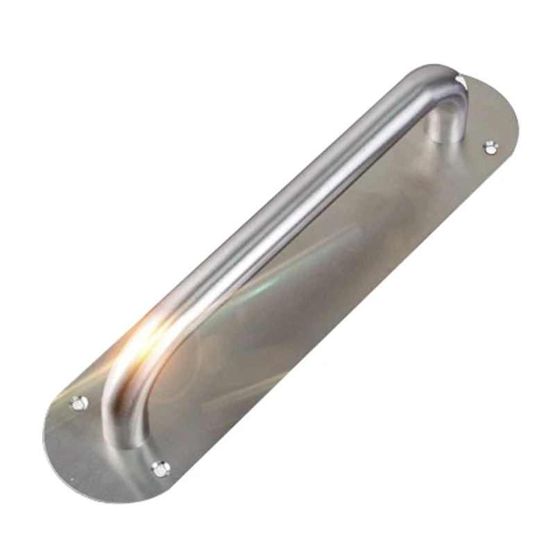 Ручки для раздвижных дверей нажимная пластина из нержавеющей стали сверхпрочная