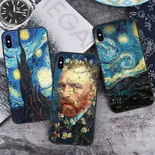 Capinha para celular Van Gogh Phone Case for iPhone 11 12 13 pro XS MAX 8 7 6 6S Plus X 5S SE 2020 XR mini