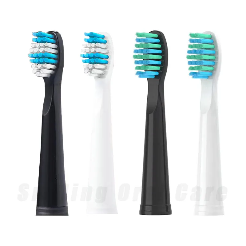 

4 шт., головки для электрической зубной щетки SEAGO 949/507B/610/SG851/E5/E6/E8