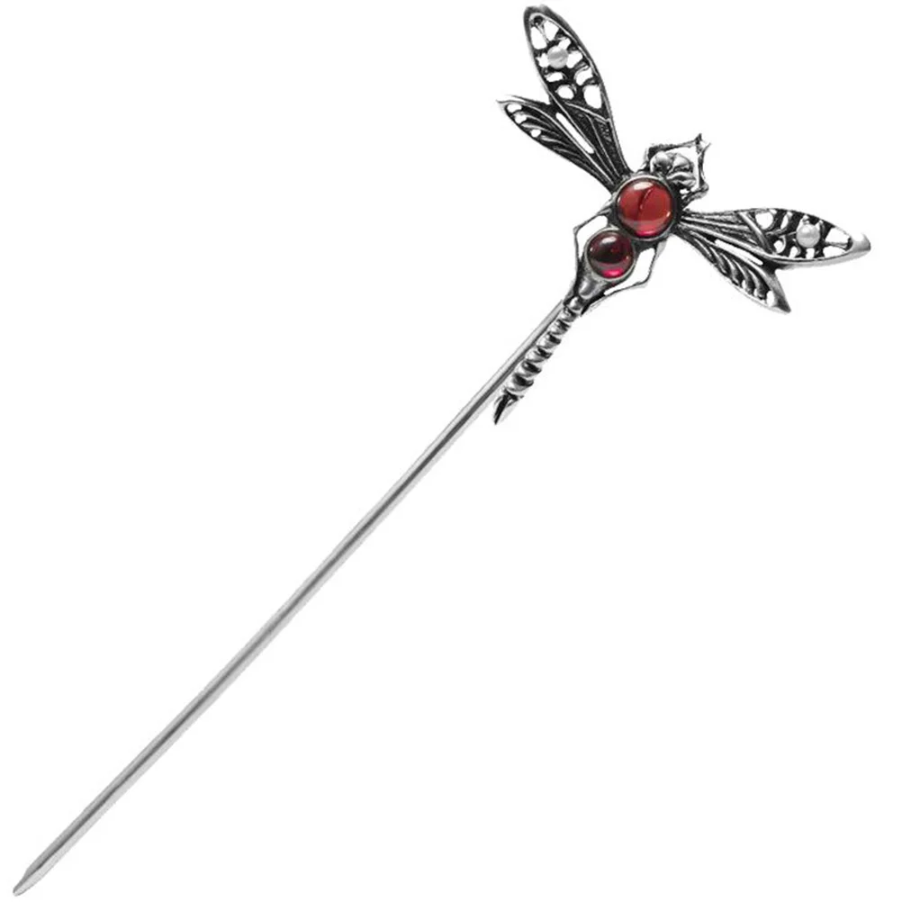 

Headgear Dragonfly Hairpin Miss Styling Clips Vintage Stick Silver Womens Sticks
