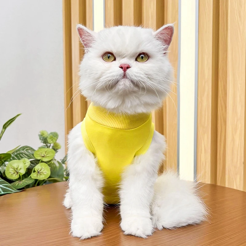 Осенний костюм для кошек. Мягкая удобная хирургическая одежда домашних животных.