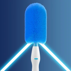 Electric Spin Feather Duster Brush Adjustable 360° Revolve Dust Cleaner Cleaning Brush Household Convenient Tool Instant Duster