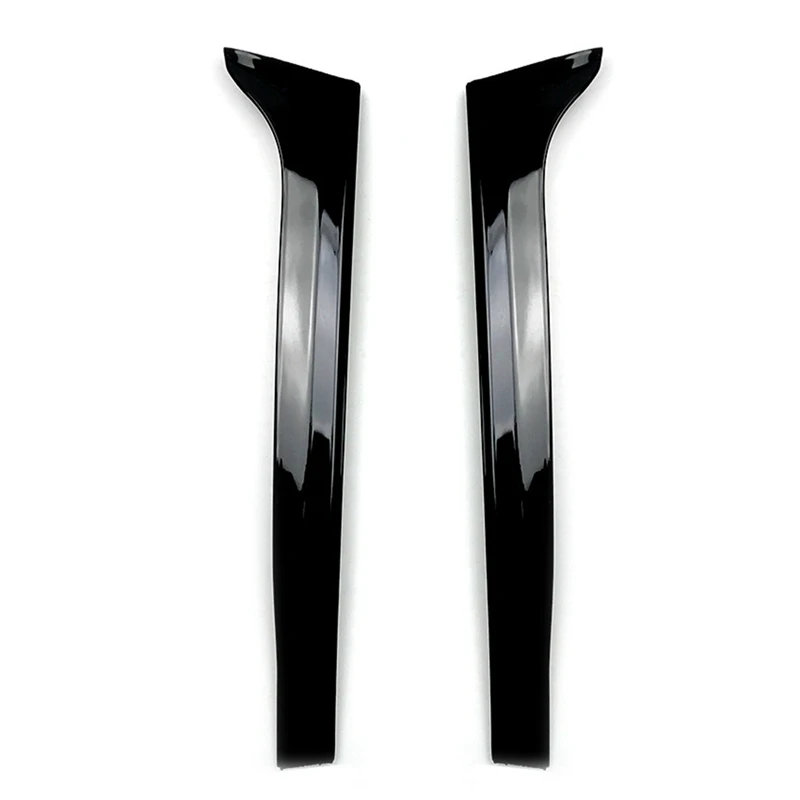 

Автомобильный глянцевый черный Задний спойлер, боковой спойлер, отделка крыльев для VW Touran 2016-2019, багажник, задние ворота, утюжок, разделител...