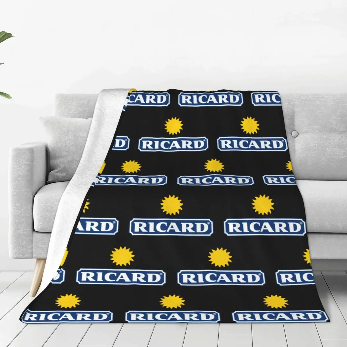 

Ricard Blanket Cover Fleece Throw Blanket Home Couch Decoration Lightweight Bedspreads 1