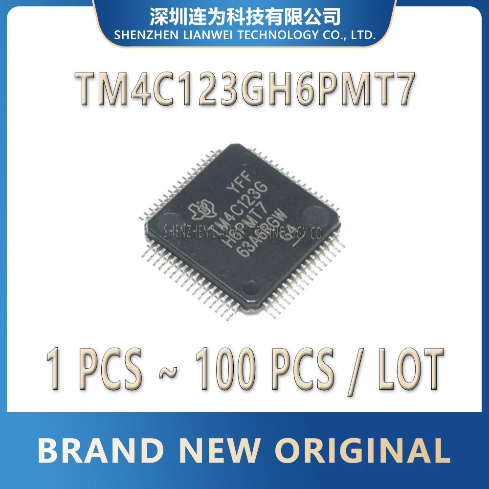 TM4C123GH6PMT7 TM4C123GH6PMT TM4C123GH6 TM4C123GH TM4C123 TM4C TM4 IC MCU Chip LQFP-64