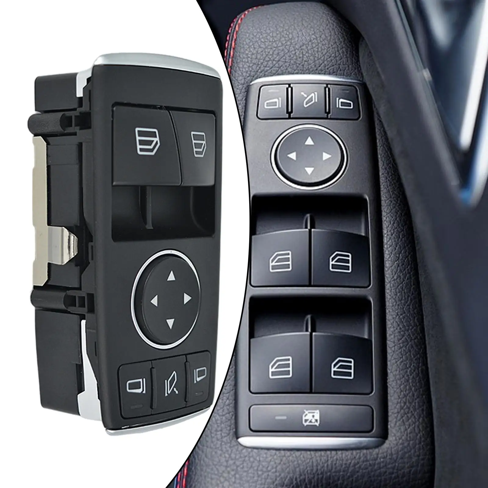 

Power Window Control Switch New 1729056900 Replacement for C204 Coupe R231