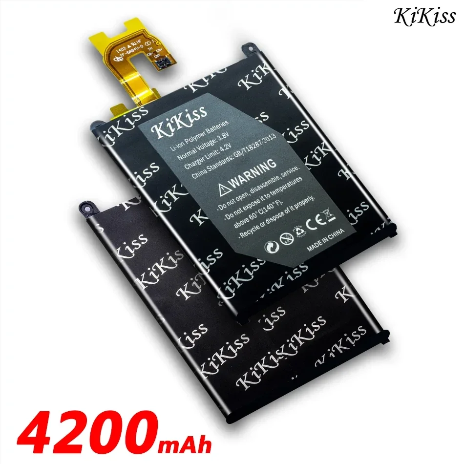 KiKiss сотовый телефон LIS1543ERPC Сменные батареи для SONY Xperia Z2 L50w Sirius SO-03 D6503 D6502 мобильный