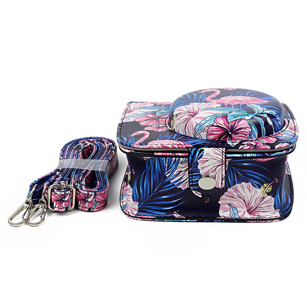 

PU Camera Bag Case for Mini 8/ 8+/ Instant Camera (Black Background)