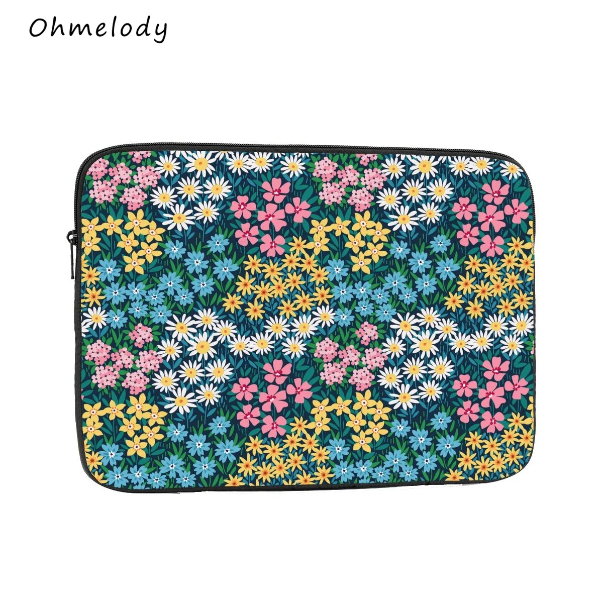 

Women's Laptop Bags for Macbook Air 13 15in 17in Notebook Sleeve Bags Flower Prints Pouch Bag Tablet iPad Cases 10in 12in