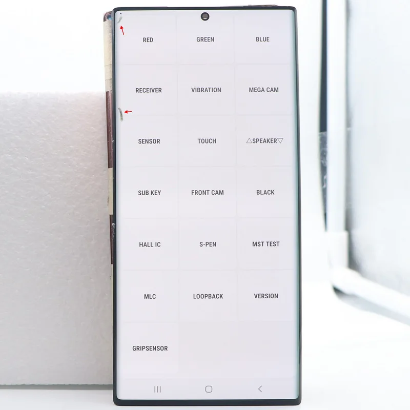 Tanie 100% Oryginalna Uwaga 20 Ultra AMOLED LCD Do Samsung Galaxy Note20 Ultra 5G Wyświetlacz Lcd N985 N986 Ekran Dotykowy Digitizer Bez Ramki