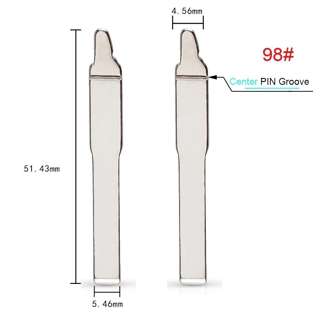 KEYYOU дистанционный автомобильный ключ-брелок набор из 10 предметов для Ford Fusion Focus