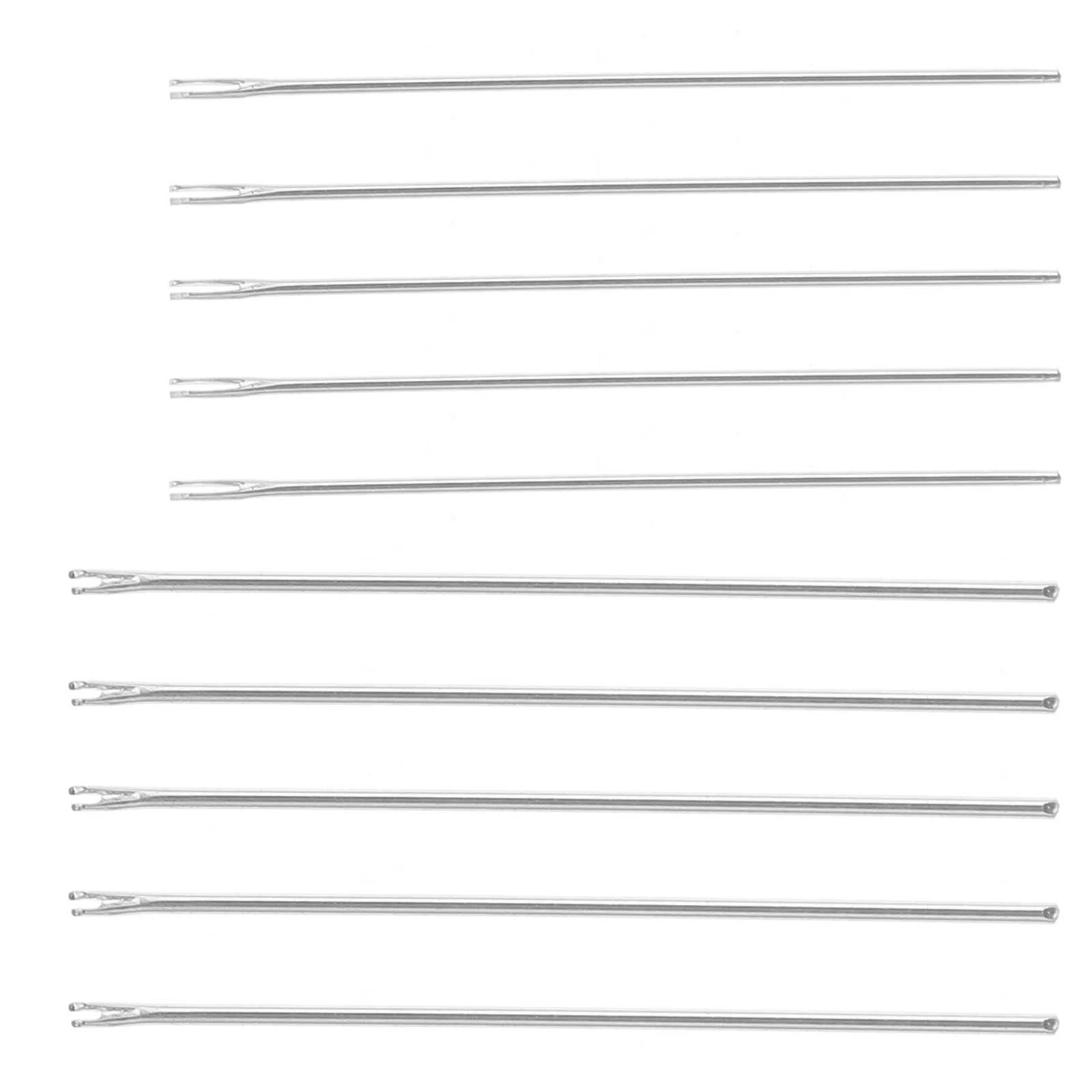 10 шт. флисовый инструмент для пересадки волос инструменты вьющихся иглы