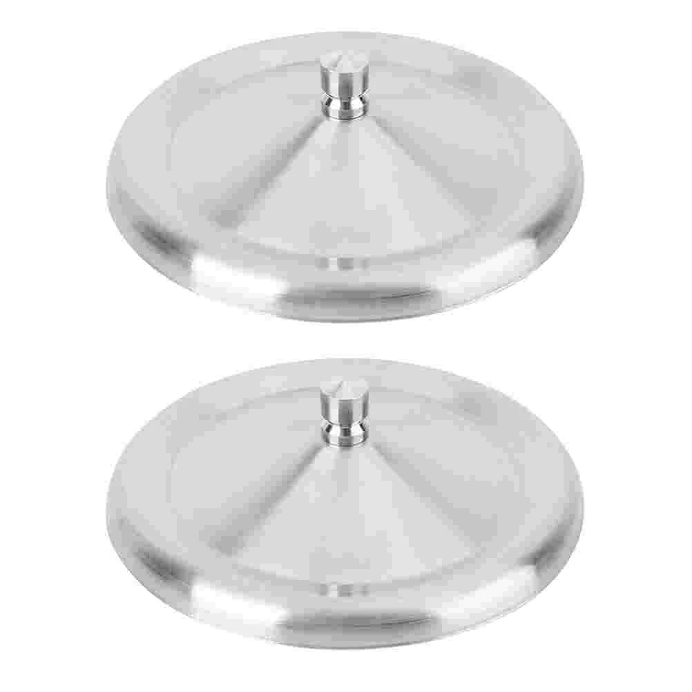 

Cup Cover Lid Mug Lids Steel Stainless Coffee Covers Tea Metal Replacement Drinking Drink Water Hot Cap Tumbler Beverage Jar