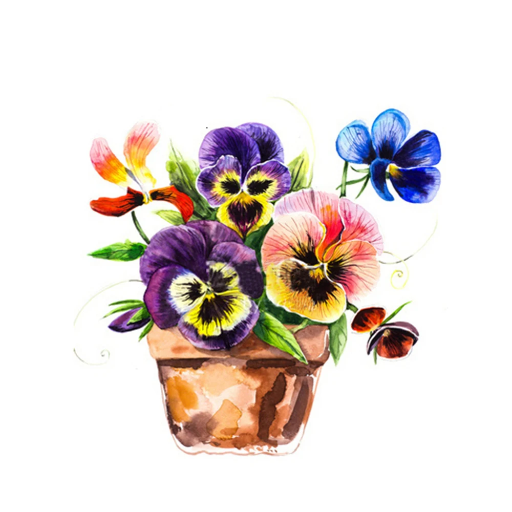 

Flowers DIY 3D Full Diamond Painting Diamond Embroidery Diamond Mosaic Set Christmas Gift Home Decor New Year Picture