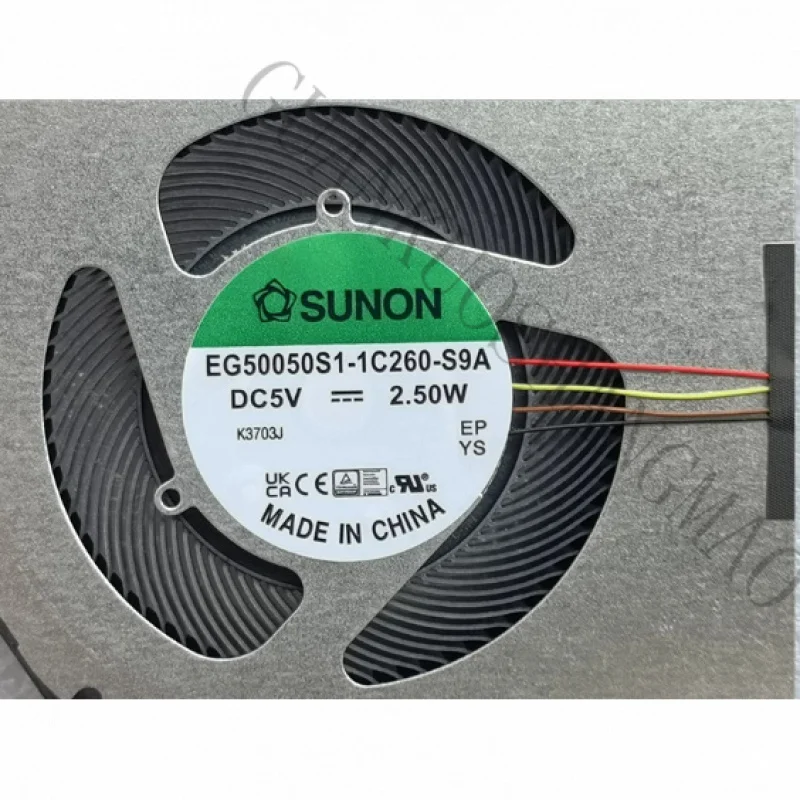 Новый вентилятор охлаждения процессора HJY EG50050S1-1C260-S9A DC5V 4Pin для Acer Aspire 3 N23C3 A315-24PT 510P A515-58M (art.: 3920dbbd64000) - 3920dbbd64000