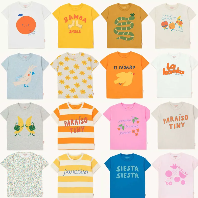 

2023 TC SS New Arrivals Sneak Peak Kids Boys T Shirt Summer Girls Brand T Shirt Toddler Lovely Designer Clothes Tops Fashion