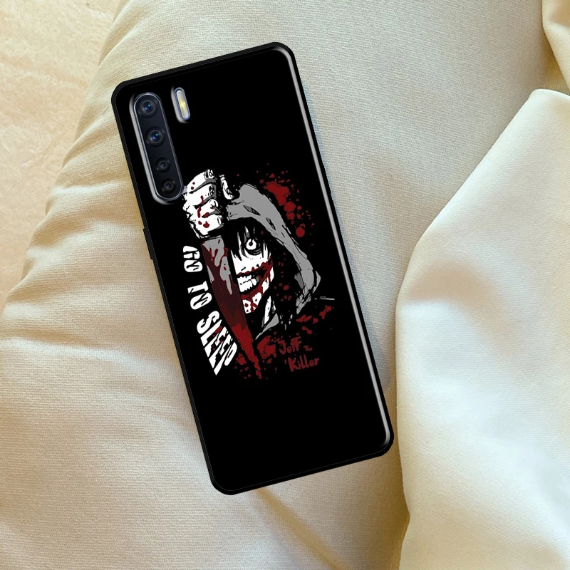 Чехол с аниме Джефф убийца для OPPO A53 A31 A5 A9 2020 чехол A52 A72 A15 A1K A3S A53S A54 A74 A94 A91 |