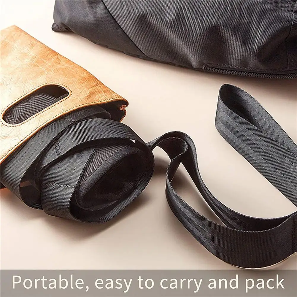 Массажный полезный гибкий реабилитационный растягивающийся пояс из полиэстера