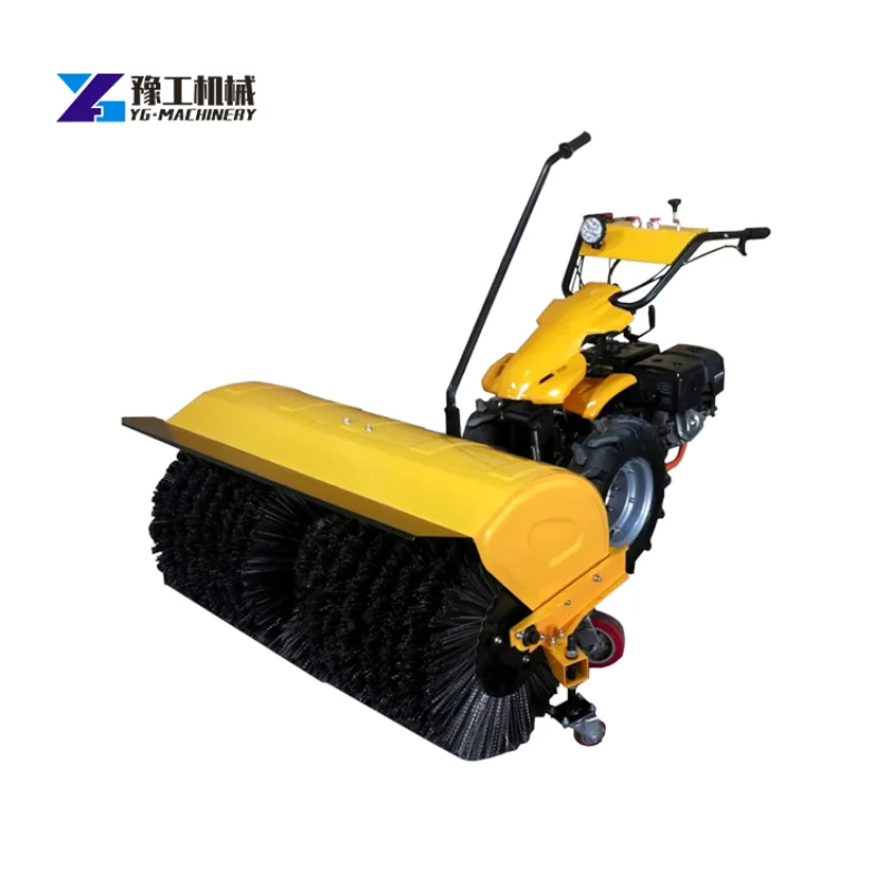 

Mini Skid Steer Snow Blower Electric Snow Thrower Snow Roller Sweeper