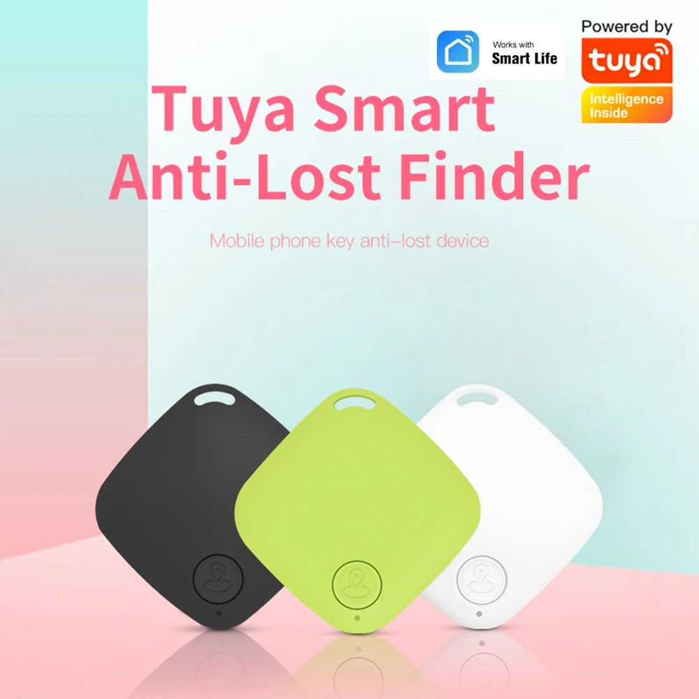 

Tuya Pet Смарт GPS трекер беспроводной Bluetooth мини анти бирка на случай потери Смарт жизни приложение поиск чемоданов ключ Finder аксессуары для соба...