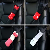 new creative cartoon car seat belt shoulder protector cute cartoon childrens female seat belt cover shoulder protector