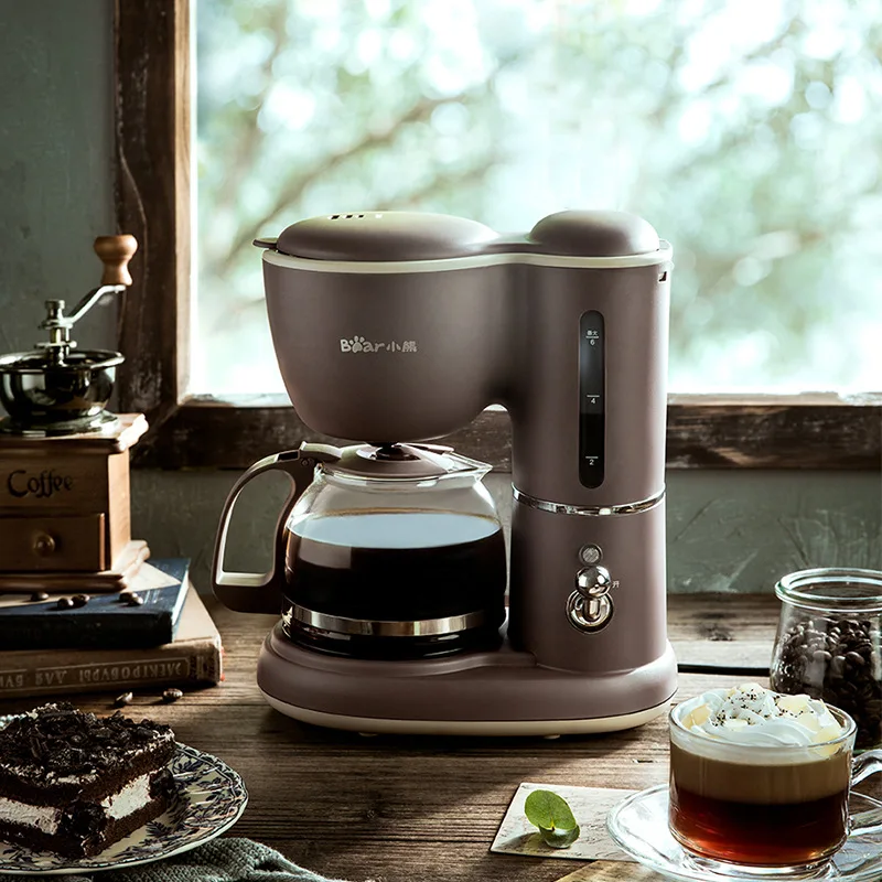 

Mini 1.2L drip pot coffee machine American-style drip filter home coffee machine small multifunctional brewing tea pot