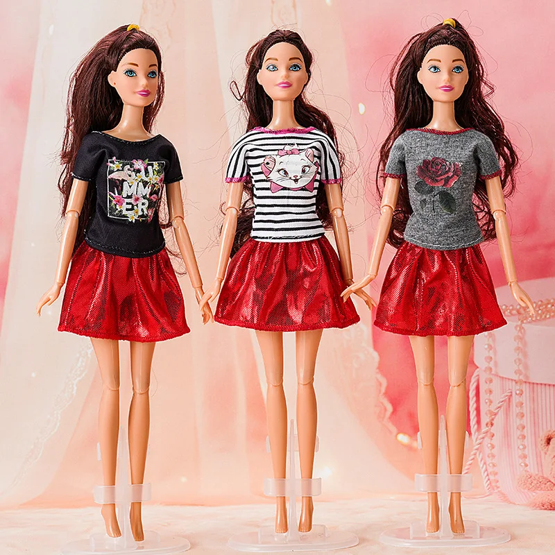 

Красивая игрушка TA30, платье с юбкой и верхом, костюмная одежда для ваших кукол Барби 1/6 FR FR2 Xinyi ST