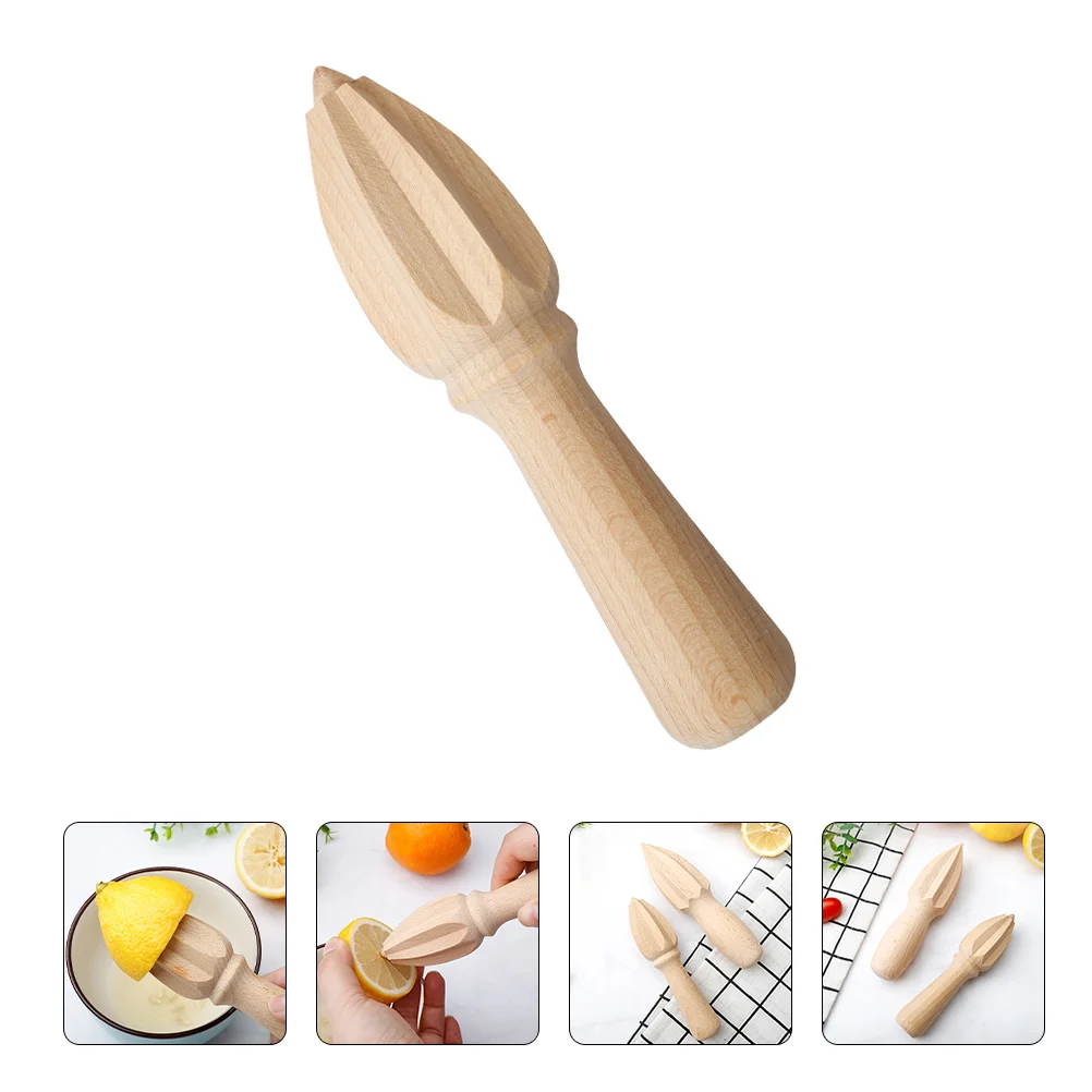 

Lemon Cone Manual Lemon Squeezer Orange Squeezer Wooden Manual Juicer Beech Fruit Orange Reamer