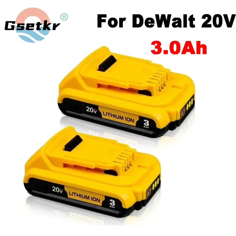 Литий-ионный аккумулятор 18 В 20 3 0 Ач для Dewalt Max Tools