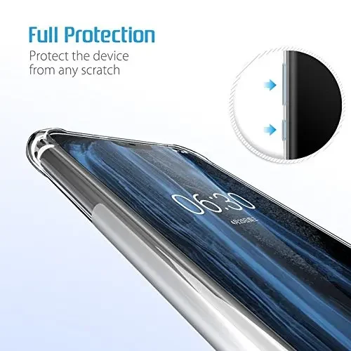 2 шт. чехол из ТПУ с кристаллами для Nokia 6.1Plus X6 роскошный мягкий силиконовый