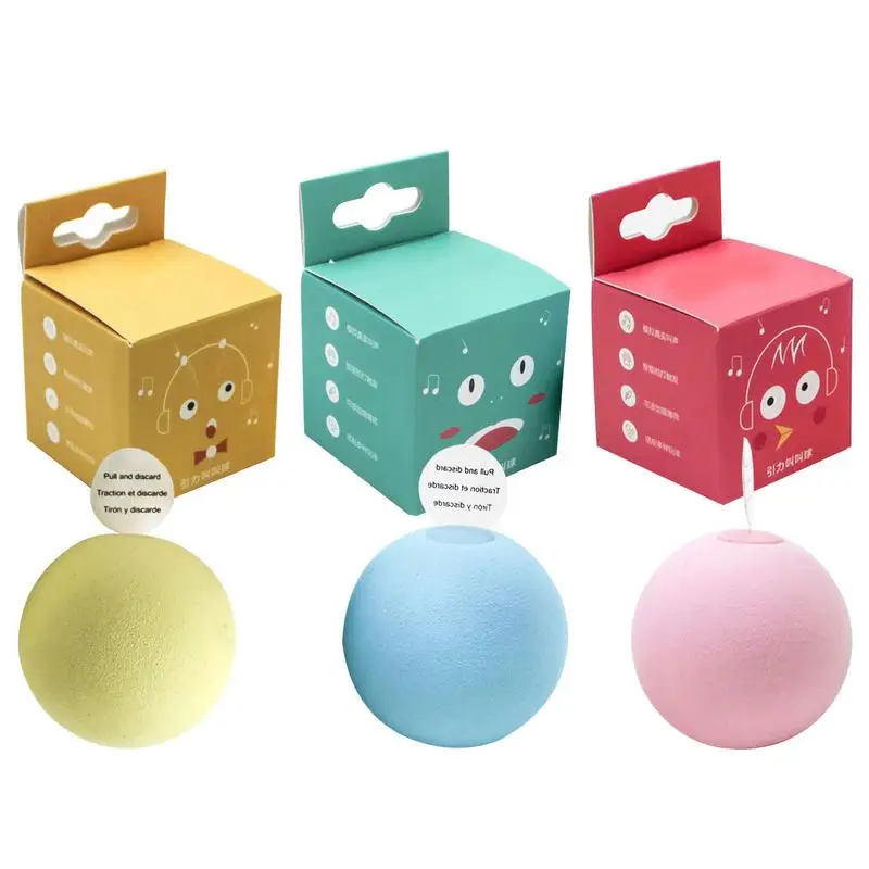 

Interactive Cat Toy Ball Durable Motion Activated Automatic Rolling Ball Toys Smart Interactive Ball Cat Training Toy With