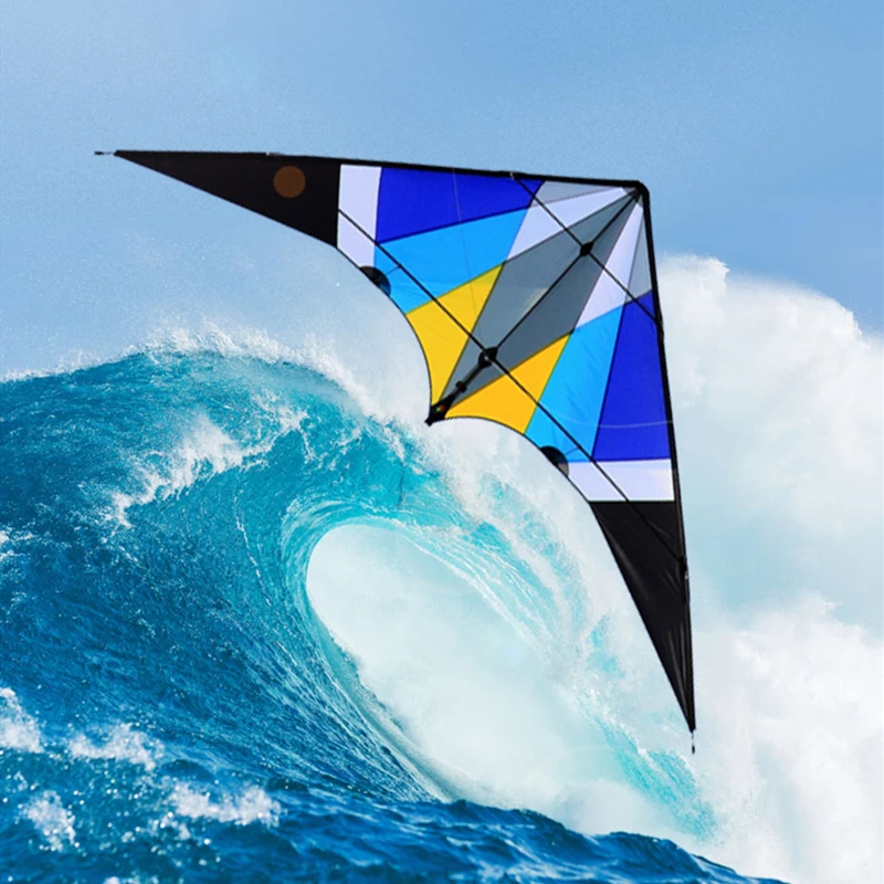 Бесплатная доставка высокое качество большой двухлинейный трюковый змей с