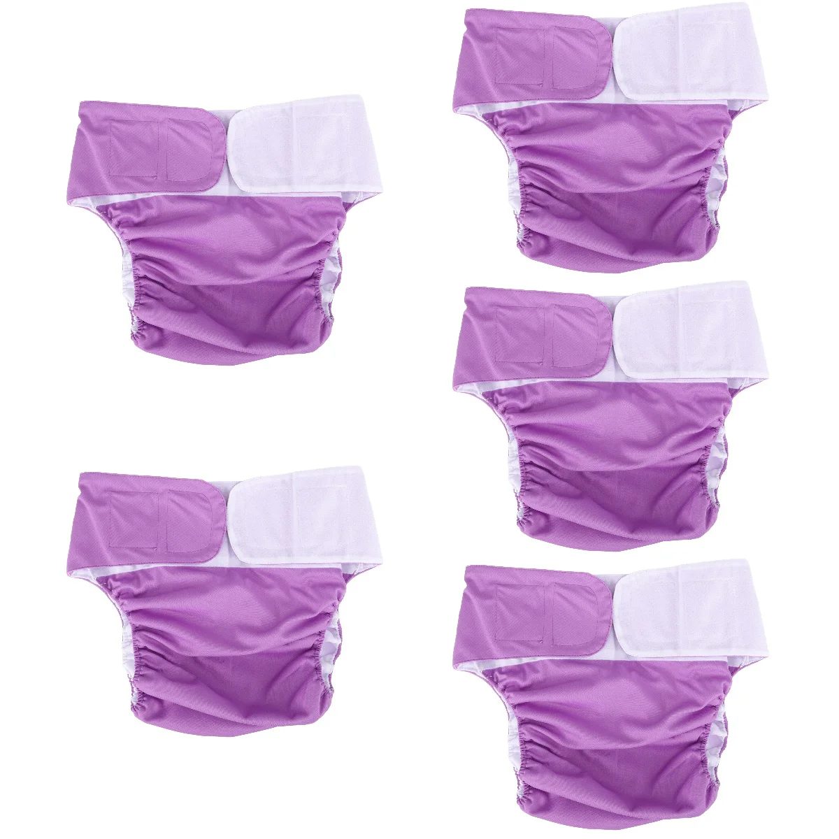 

Set 5 Leakproof Elderly Diaper Anti-leak Nappy Diapers Adults Women Home Urinal Pant Reusable Household